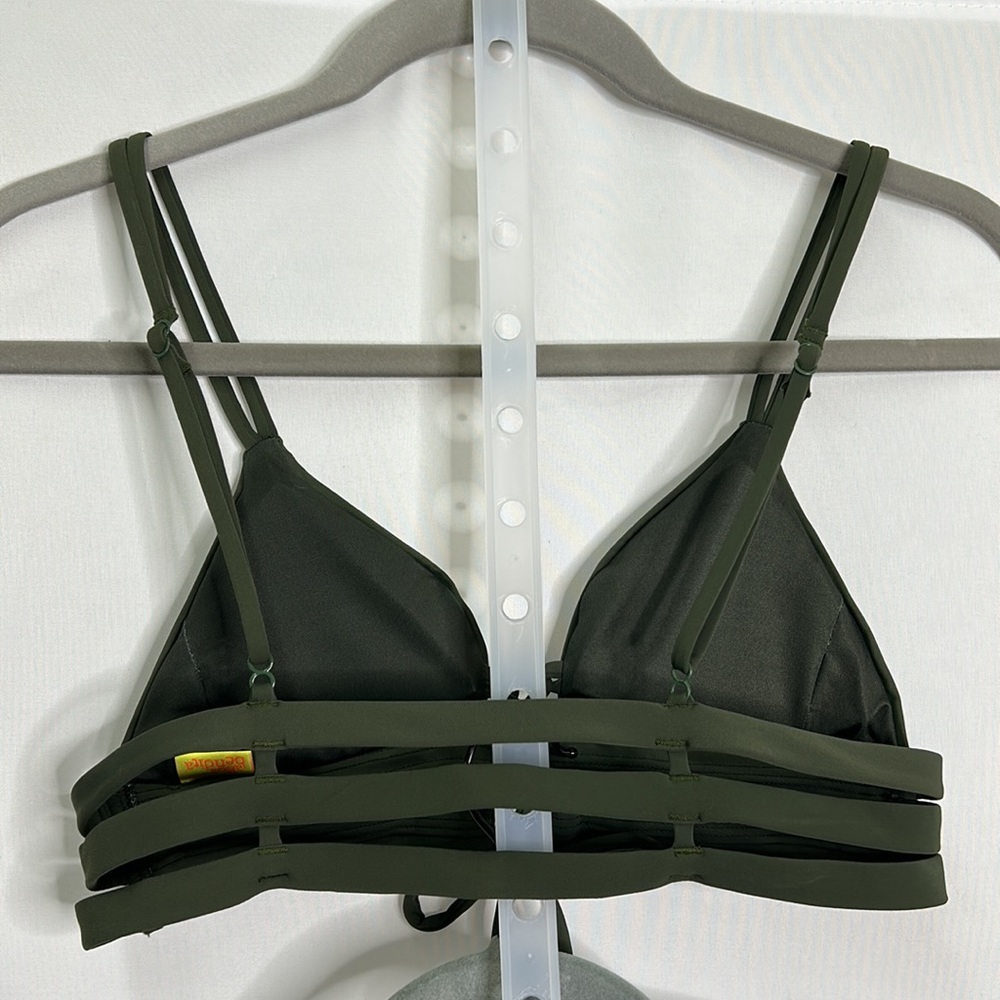 Agua Bendita Gemstones Mia Zoe cage strap bikini swim set - Picture 8 of 12
